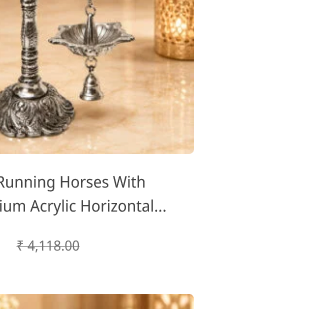 Marble Shivling with Trishul