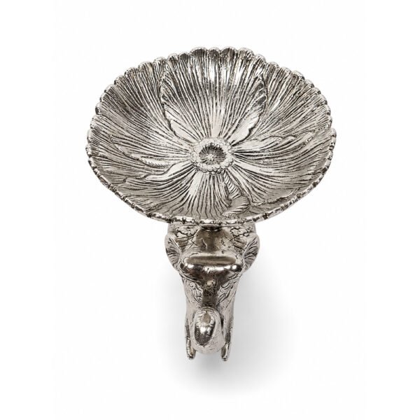 Premium Silver Plated Elephant Dry Fruit Bowl with Decorative Serving Tray – Luxury Handcrafted Centerpiece
