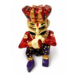 Handcrafted Rajasthani Wooden Folk Musician Figurine Set | Traditional Indian Musical Decor