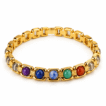 7 Chakra Bracelet – Seven Chakra Healing Stone Bracelet for Balance & Energy