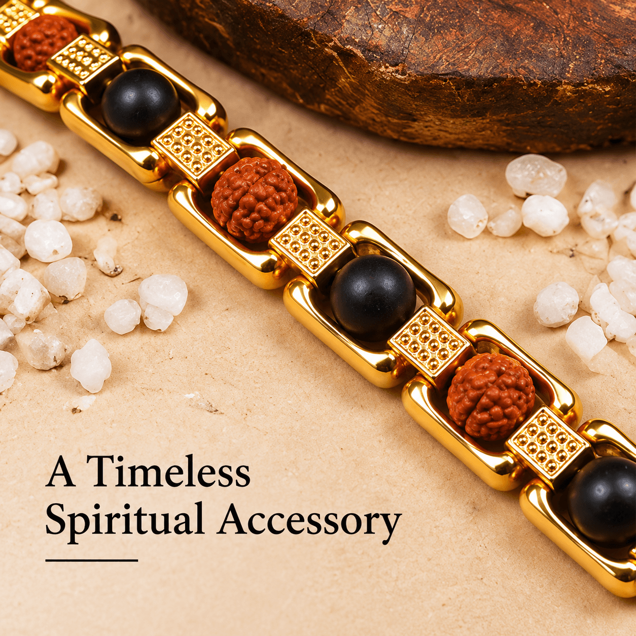 Karungali Rudraksha Bracelet