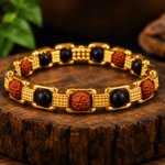 Karungali Rudraksha Bracelet