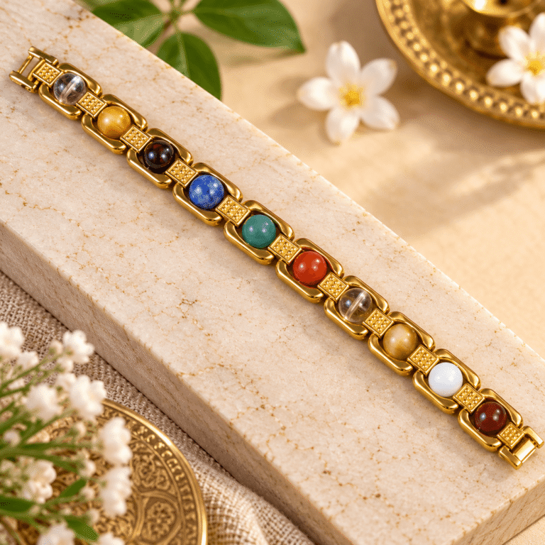 Navgrah Bracelet | Multicolor Natural Stone Bracelet