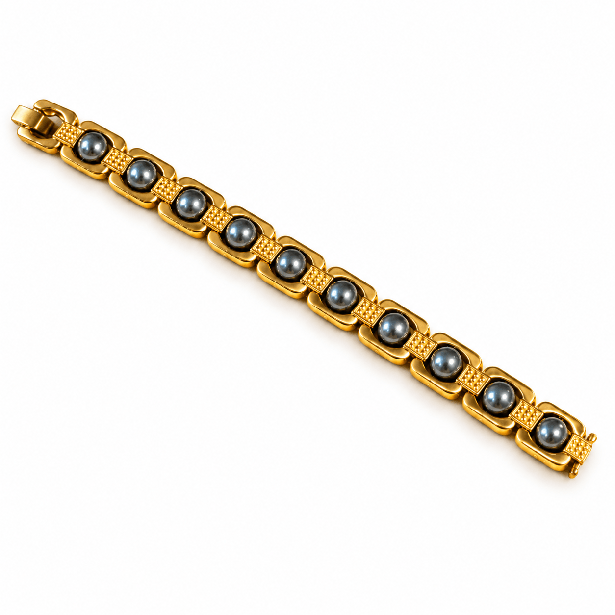 Pyrite Bracelet – Natural Pyrite Bead Bracelet