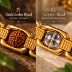 Rudraksh Clear Quartz Bracelet