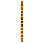 Rudraksh Clear Quartz Bracelet