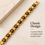 Tiger Eye Bracelet | Natural Tiger Eye Bead Bracelet