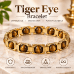 Tiger Eye Bracelet | Natural Tiger Eye Bead Bracelet