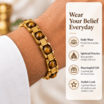 Tiger Eye Bracelet | Natural Tiger Eye Bead Bracelet
