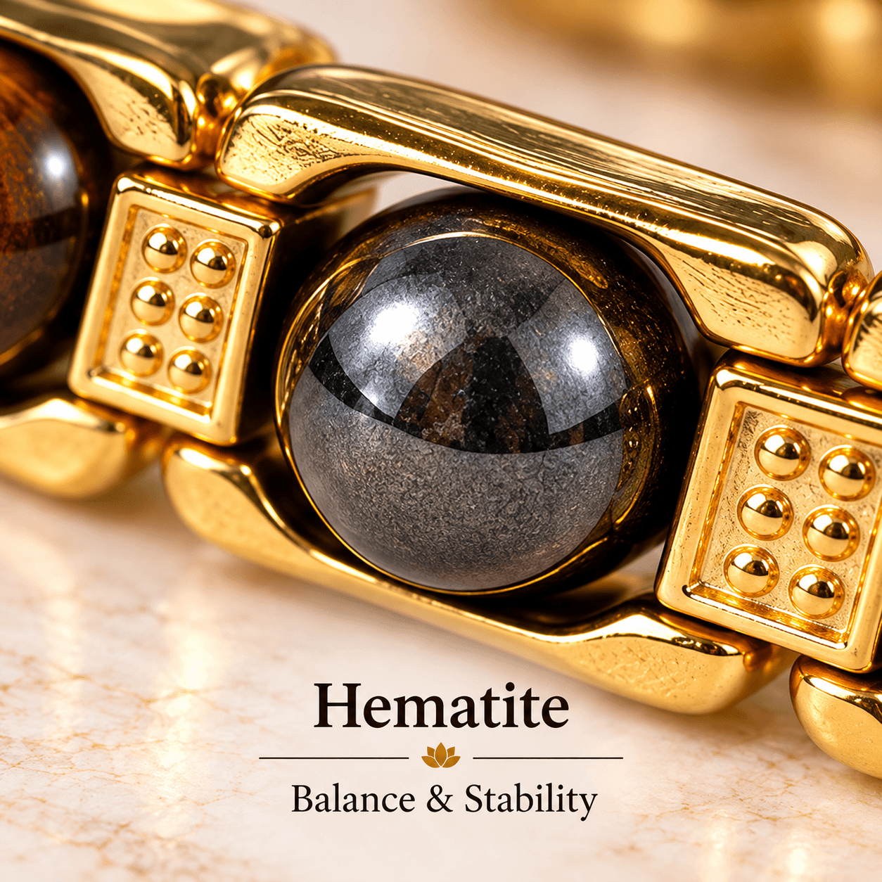 Triple Protection Tiger Eye, Black Obsidian & Hematite Bracelet