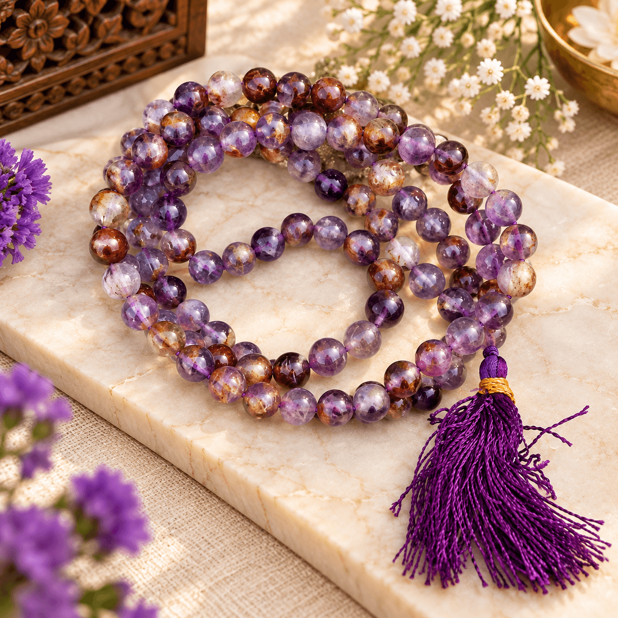 Ametrine Jap Mala