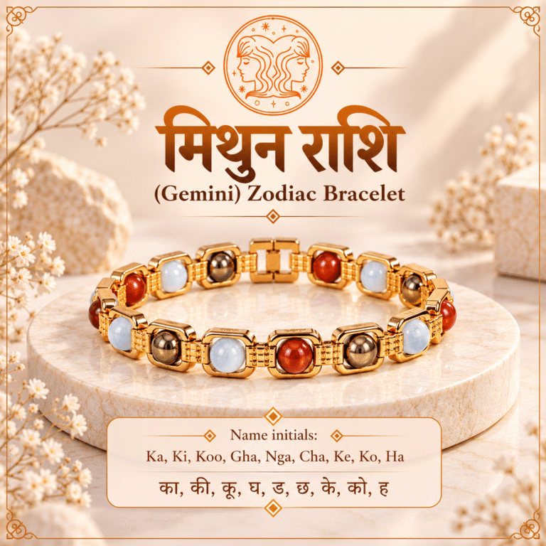 Mithun Rashi Bracelet | Gemini Zodiac Bracelet